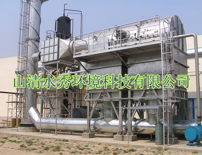 RTO蓄熱式焚燒技（jì）術安裝現場